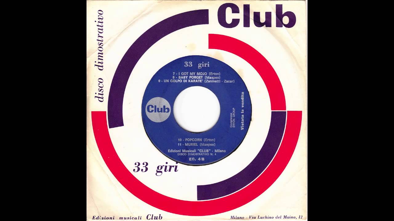 Maspes - Baby Forget (45 Italian shake beat)