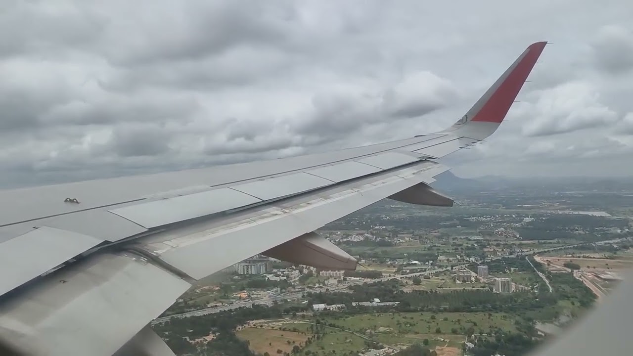 Plane takeoff video