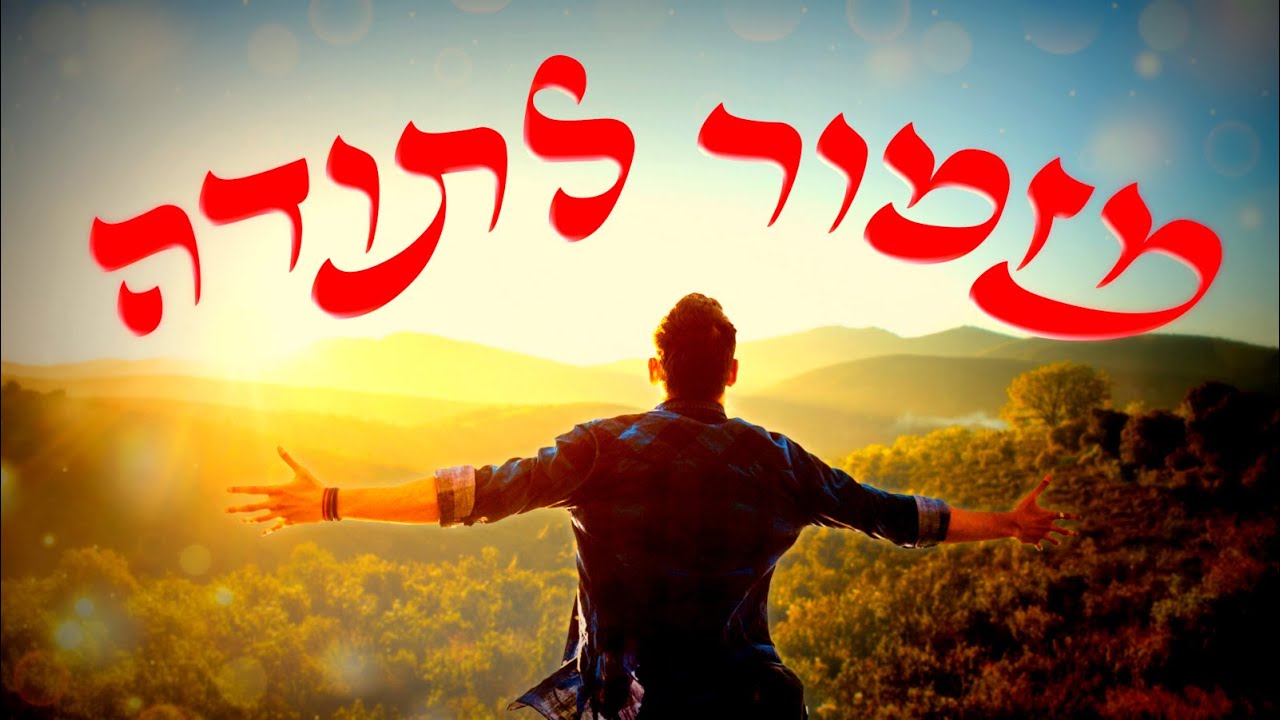 מזמור לתודה,  פרק ק (100) בתהילים, הרב זאב זינגר