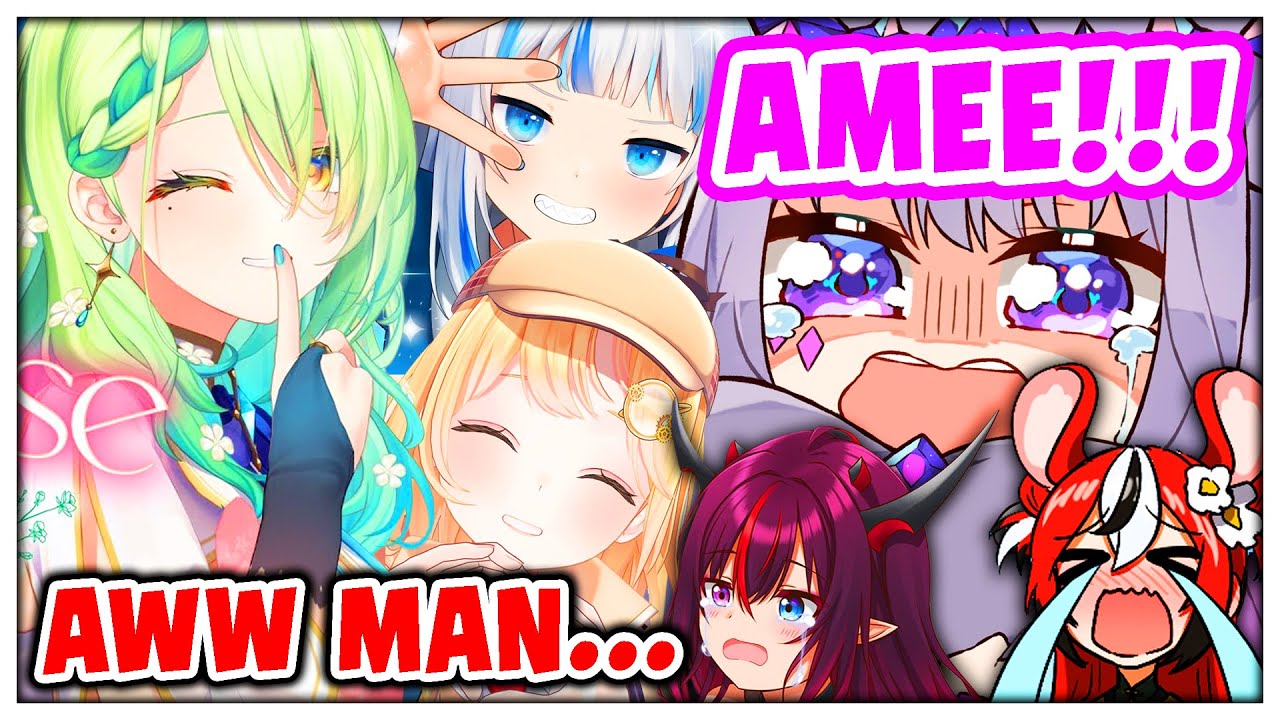 Bae, IRyS and Biboo Got Emotional When All HoloEN Appeared at The Concert【Hololive EN】