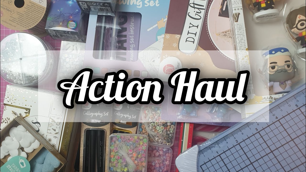 Action Haul*NEU Mega Manga Drawing Set mit Test* Perlen* Calligraphy Set* Stitch* Harry Potter