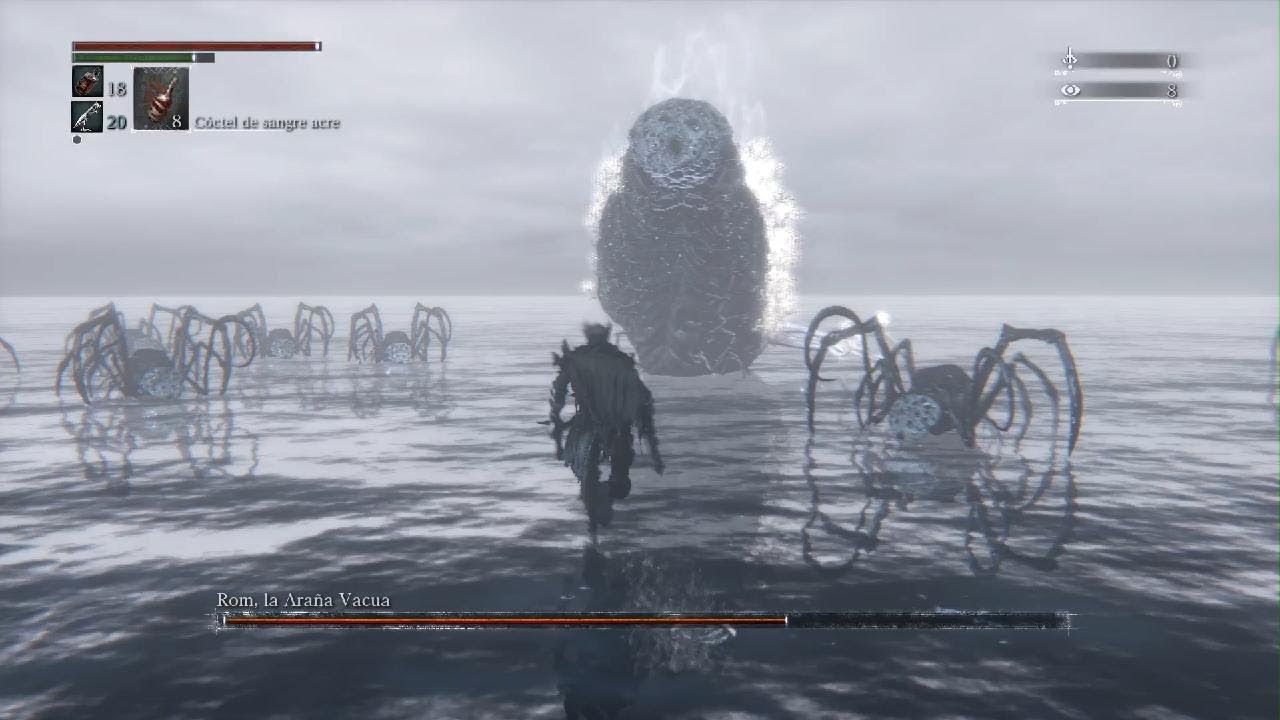 Bloodborne Rom, la Araña Vacua PS4