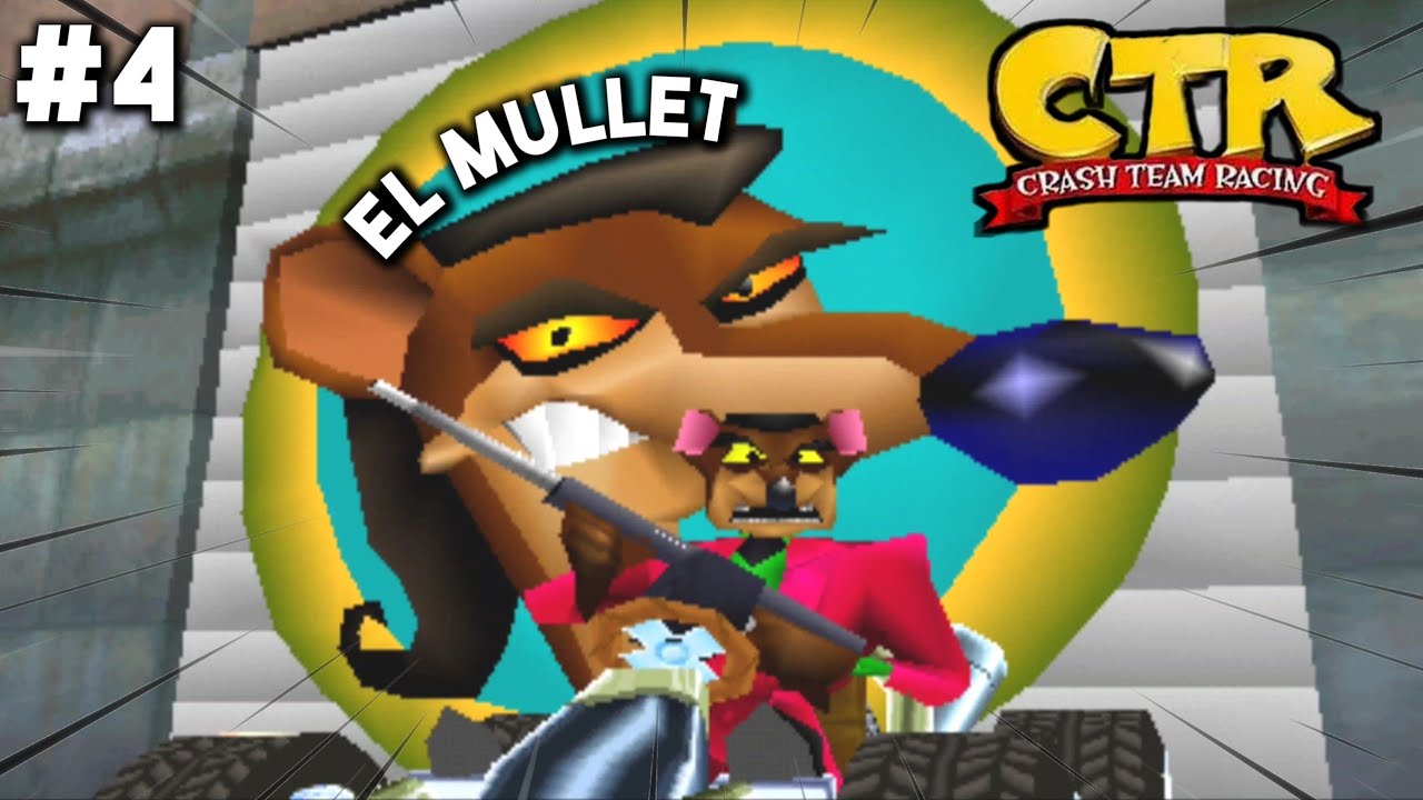 SI MULLET MULLET INI NGESELIN COOO!!! - Crash Team Racing (CTR) PS1 #4