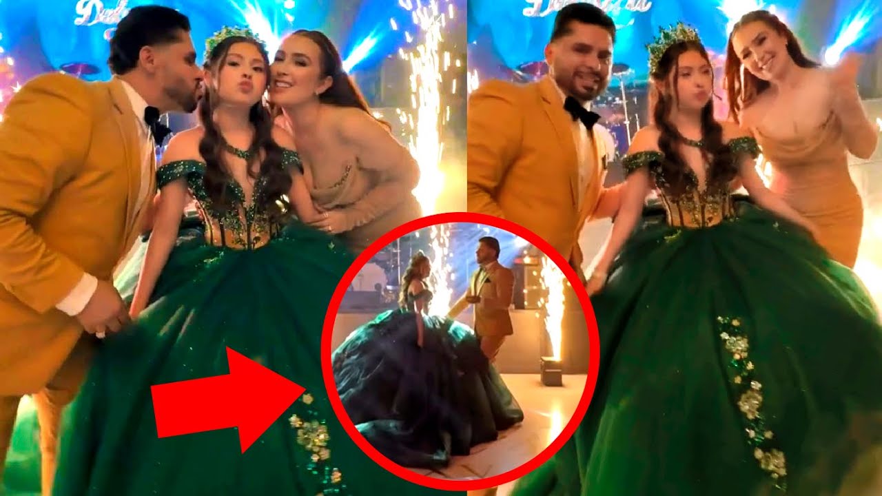 Larry Hern&aacute;ndez y Kenia Ontiveros celebran los 15 a&ntilde;os de su hija Daleyza y su pap&aacute; es su chambel&aacute;n