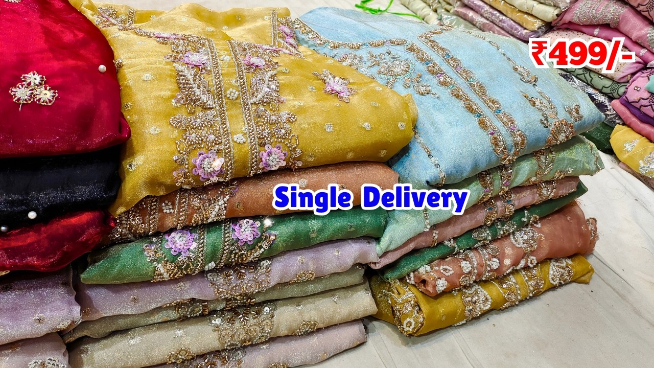 Trending Beats Work Suits😍Pakistani Dress Materials | Single Dress Delivery |