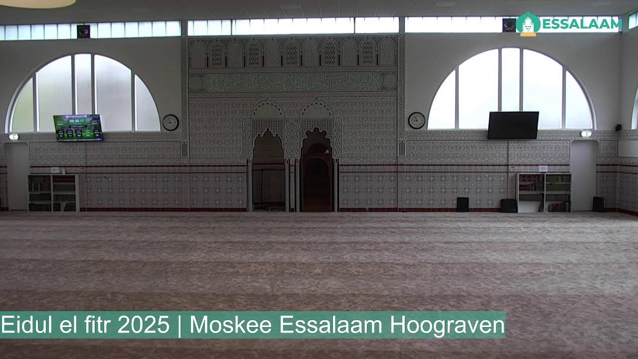 Eidul el fitr 2025 | Moskee Essalaam Hoograven