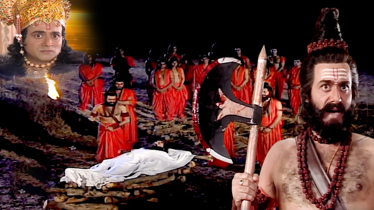 सहस्त्रार्जुन और उसके पुत्रो को इस का घोर दंड अवश्य मिलेगा - पिता की मृत्यु पर परशुराम की प्रतिज्ञा
