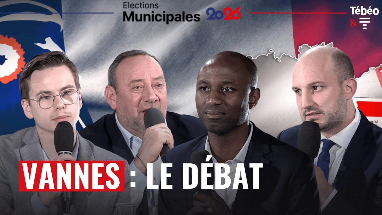 🗳️ DÉBAT MUNICIPALES 2026 : Le grand face-à-face du 1er tour à Vannes !