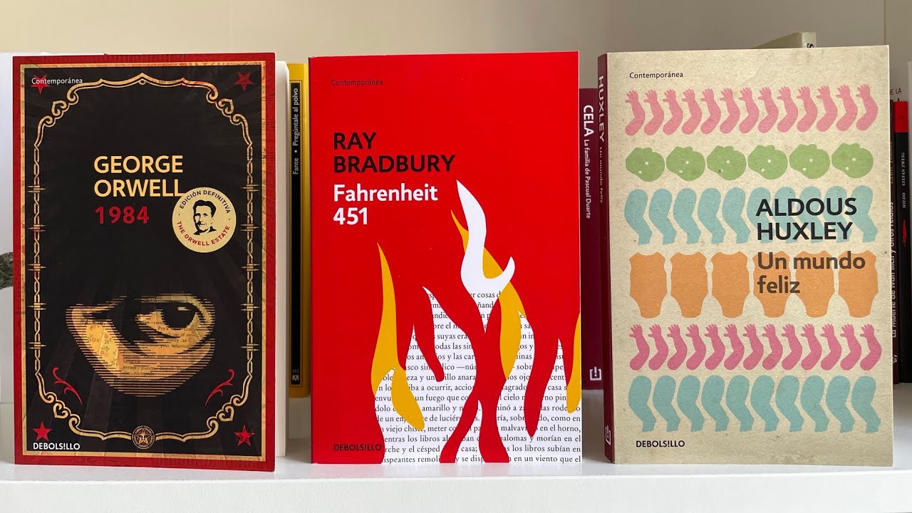 Qué EDITORIAL comprar de: 1984 🔴 - Fahrenheit 451 🔥 - Un mundo feliz 🌍 | Novela distópica ☠️