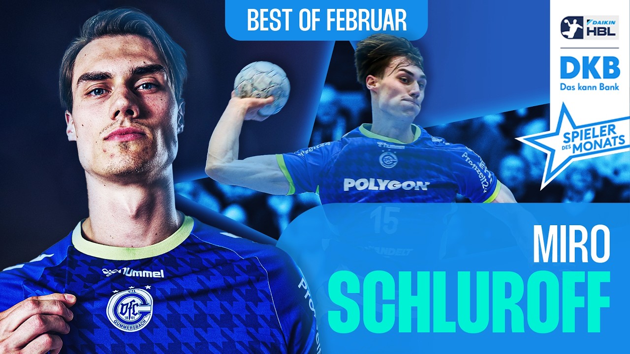 Vom EM-SHOOTINGSTAR zum DKB Spieler des Monats Februar I Best of Miro Schluroff