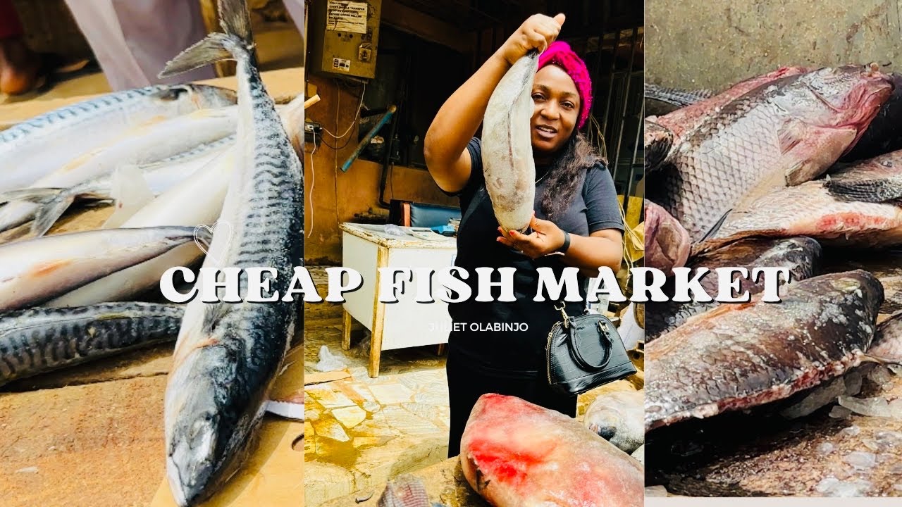 Come With Me To The Cheapest Fish Market In Abuja ( Biggest Fish Market Day In Abuja)