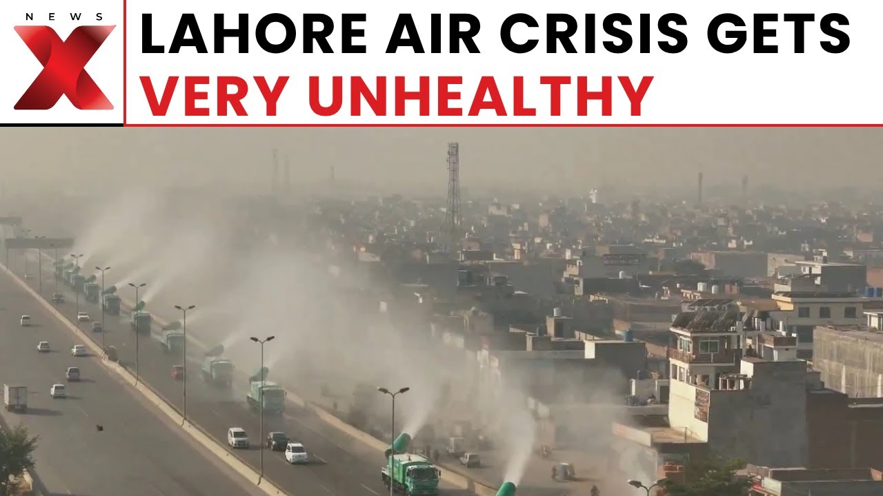 Pakistan: Lahore Chokes Under Toxic Smog as Air Quality Hits &lsquo;Very Unhealthy&rsquo; Levels | NewsX