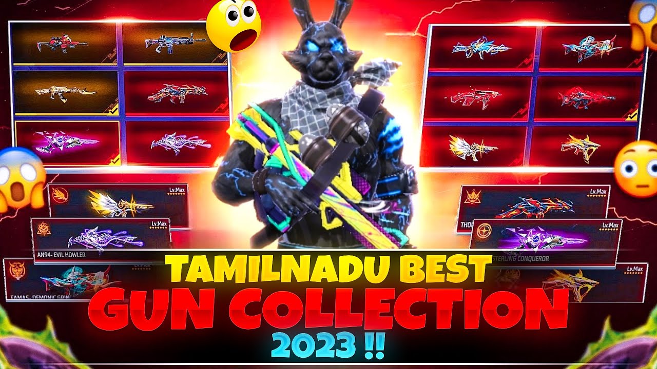 💥 WORLD BEST GUN COLLECTION IN 2023 | TAMIL | PVS GAMING