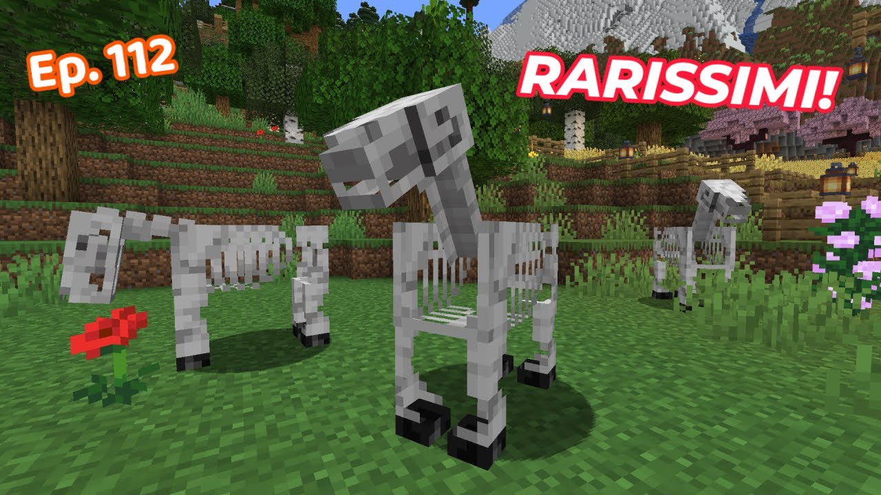 HO INCONTRATO I CAVALLI PIÙ RARI DI MINECRAFT - Minecraft Survival ITA - Ep. 112