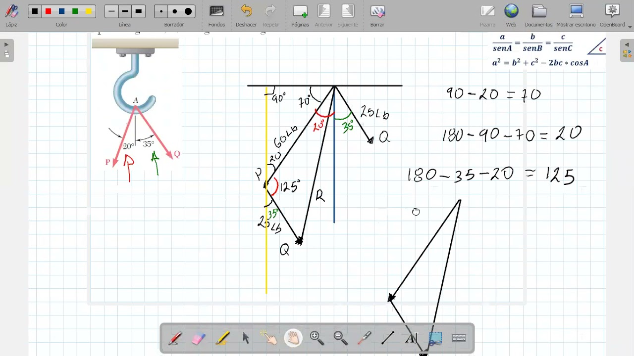 Solucionario, Mecánica Vectorial para Ingenieros(Estática) Beer Johnston ,ejercicio 2,2