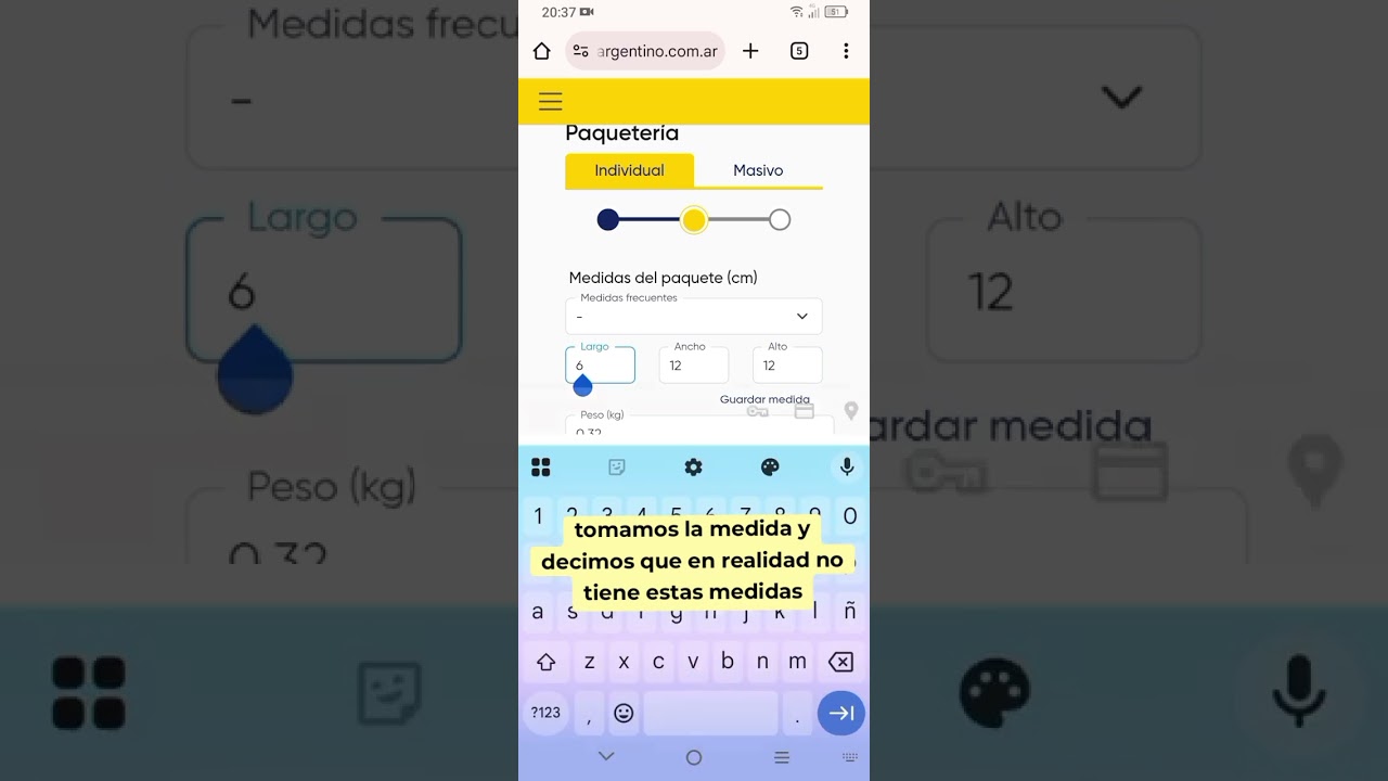 Crear rótulo de Correo Argentino en mí panel 📦 