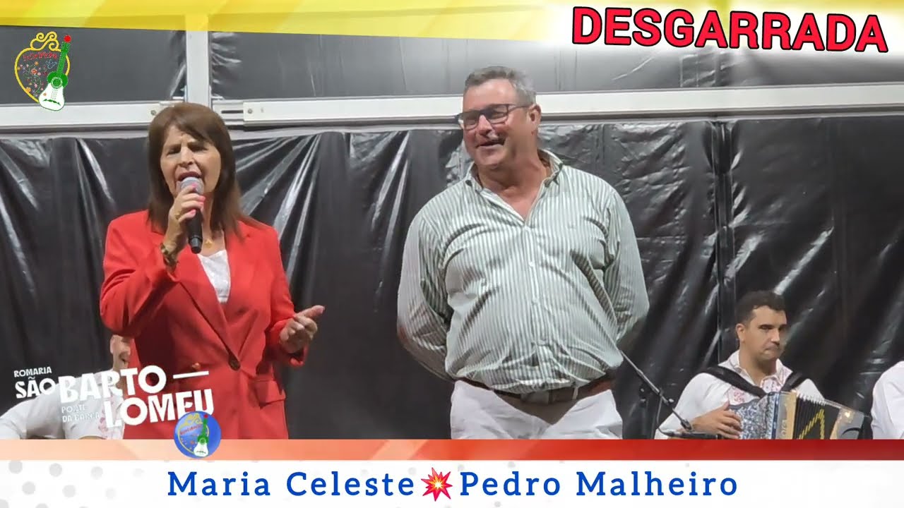 Desgarrada 💥Maria Celeste & Pedro Malheiro 🎉São Bartolomeu 2025 🚩Ponte da Barca 