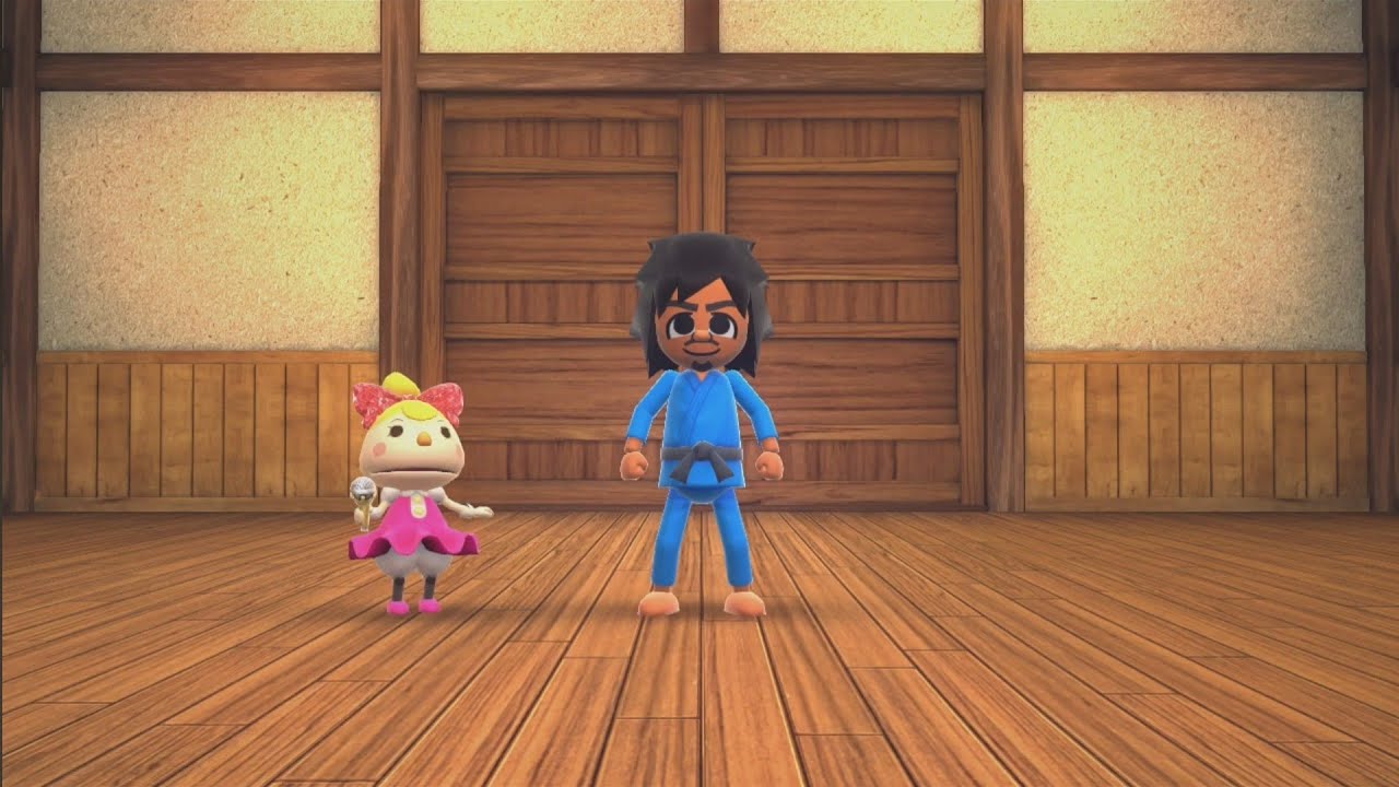 Wii Party U: Dojo Domination - Beginner Difficulty (Perfect Game/No Heart Loss)