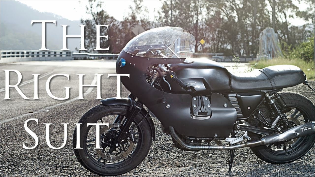 Cafe Racer (Moto Guzzi V7 Stone by Brad Bennett)