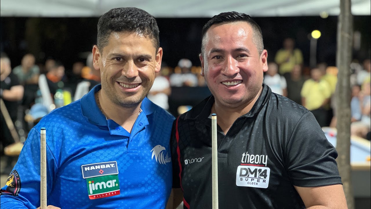 BILLAR AL AIRE LIBRE | Envigado | Pedro Gonzalez vs Arley Galeano (Col)