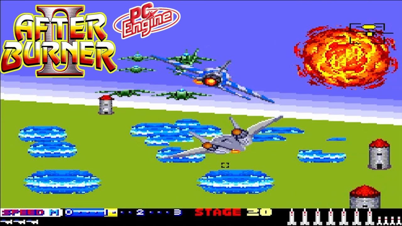 PC Engine アフターバーナー II / After Burner II - Full Game