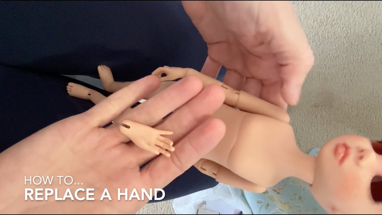 How to replace a hand on your BJD