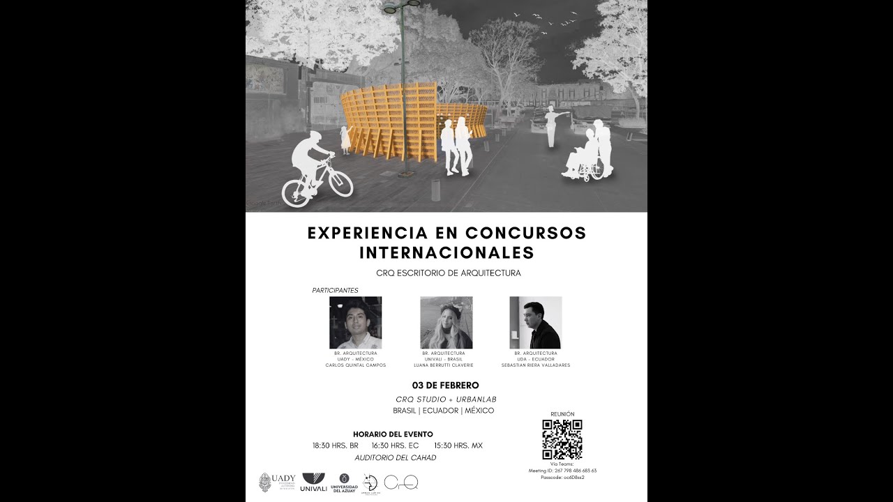 Experiencia en concursos internacionales | CRQ Studio + UrbanLab