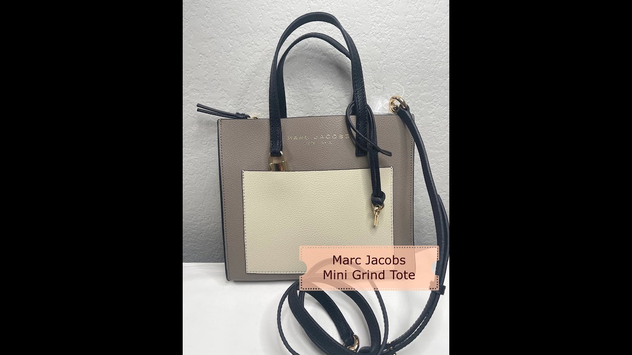 Marc Jacobs mini Grind tote review