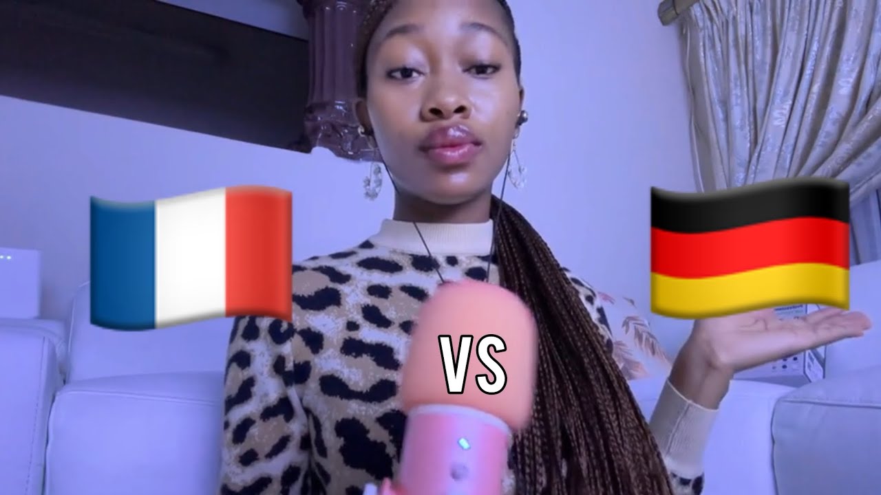 Немецкий 🇩🇪 против французского 🇫🇷 (покалывание)