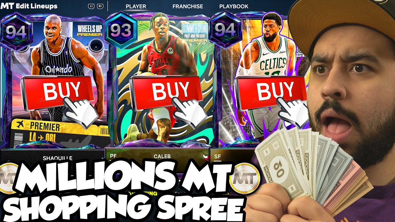 Я скупил все карты в 2K, чтобы собрать ЛУЧШУЮ КОМАНДУ в NBA 2K27 MyTeam