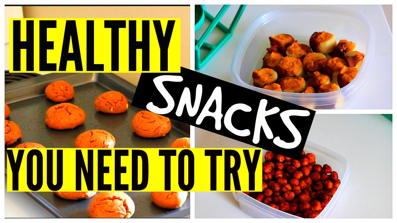 DIY HEALTHY & EASY AFTER SCHOOL SNACKS