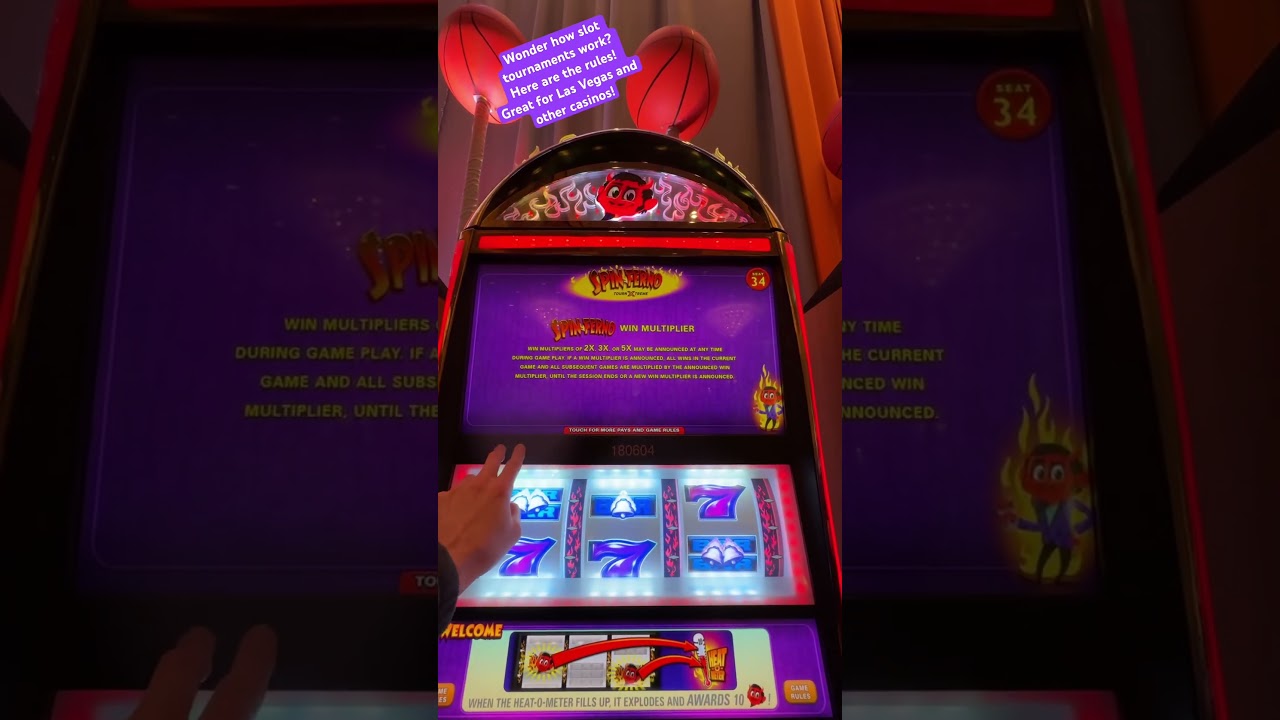 Wonder how slot tournaments work? Here are the rules! Great for Las Vegas and other casinos!