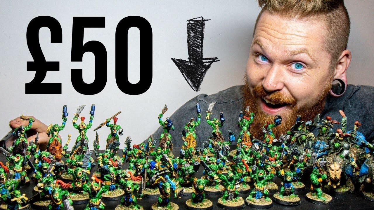 Мы создаем целые армии Warhammer за 50 фунтов стерлингов