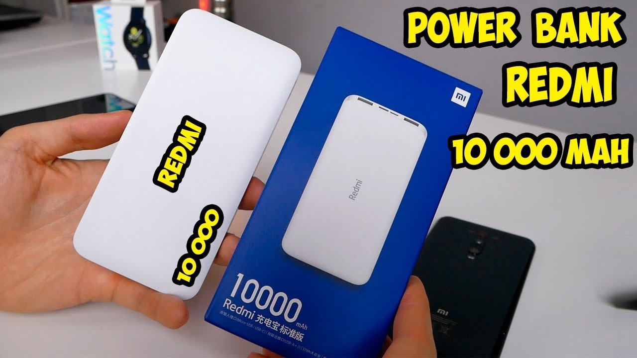 Xiaomi REDMI Power Bank 10 000 мАч подробный обзор и тесты