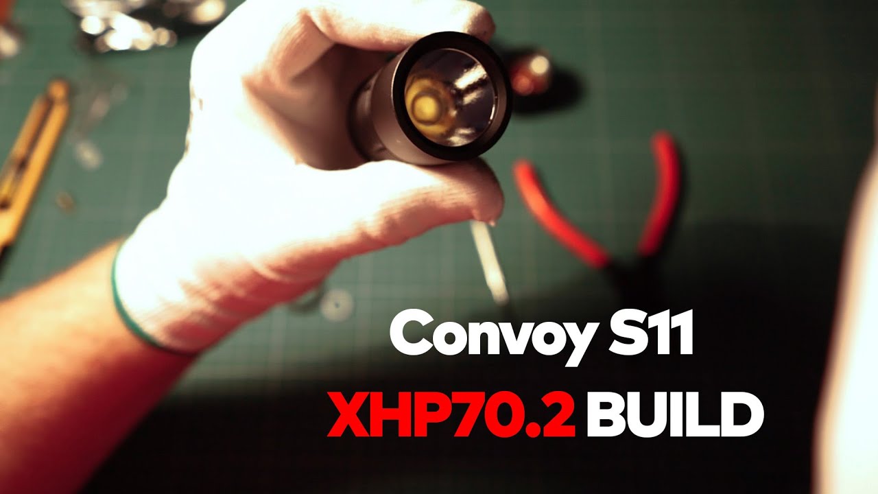 Convoy S11 XHP70.2 DIY Tutorial (with links)