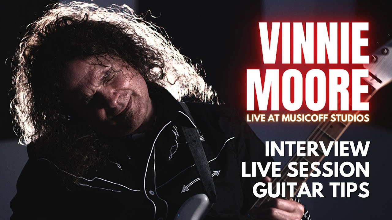 Vinnie Moore Interview at Musicoff Studios!