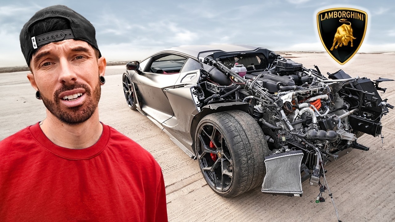 RECONSTRUCTION D'UNE LAMBORGHINI REVUELTO &Agrave; 600 000 &pound;