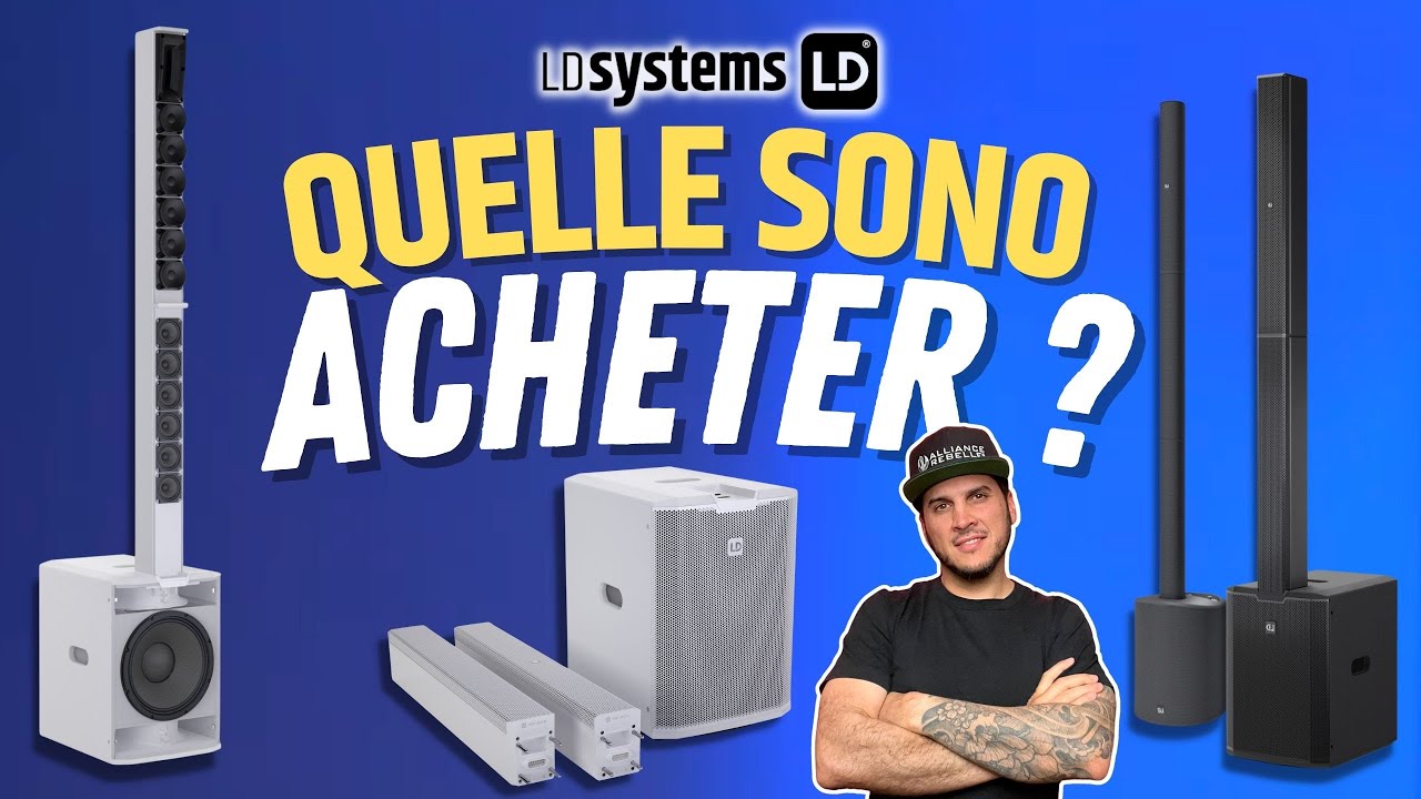 Choisir sa SONO PORTABLE idéale pour les DJ MOBILES.