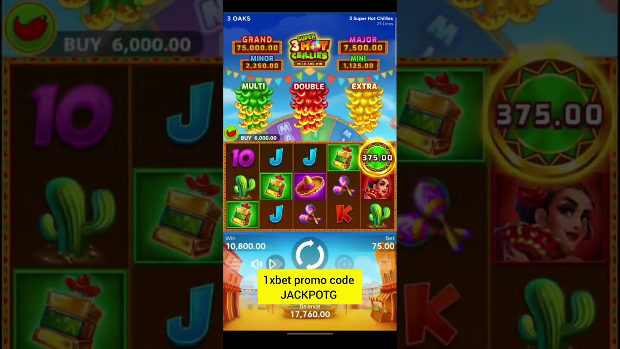 3Hot Chilli's Slots Games Win Big Jackpot 1xbet Games