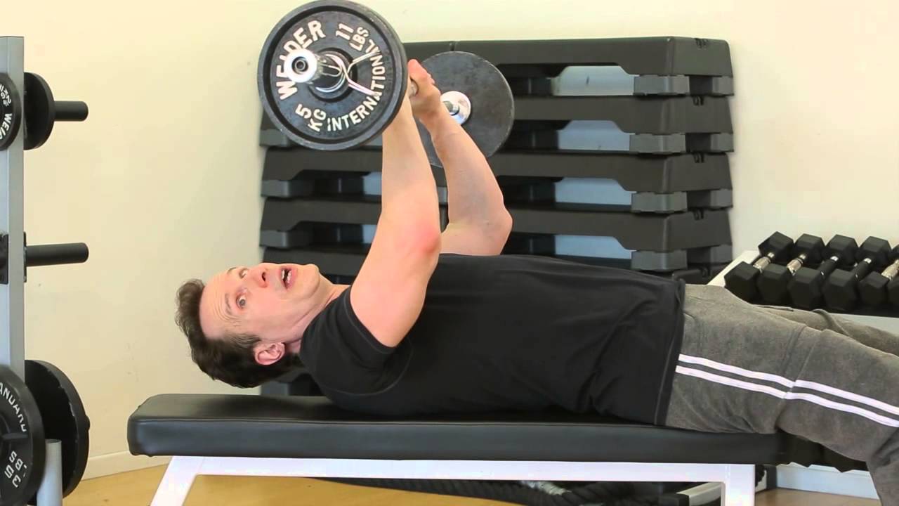 Can You Do Tricep Extensions With a Curl Bar? : Fitness Routines
