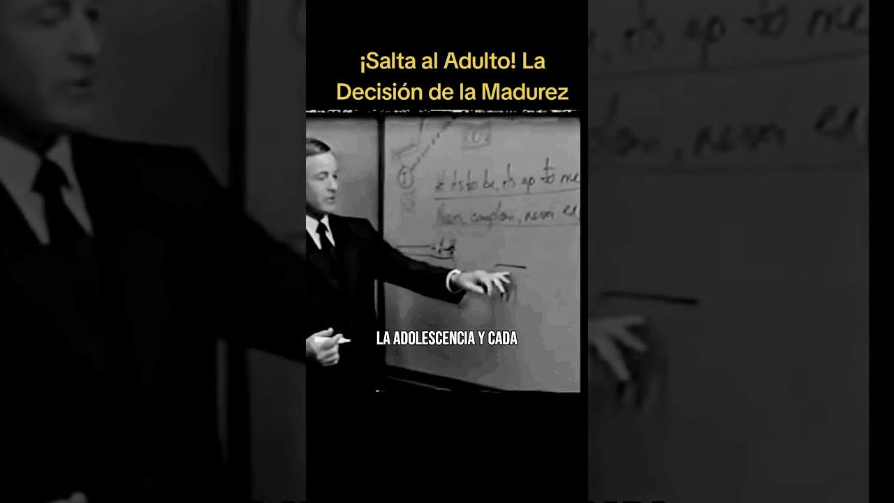 &iexcl;Salta al Adulto! La Decisi&oacute;n de la Madurez #motivaci&oacute;n #desarrollopersonal#briantracy #exito#reels