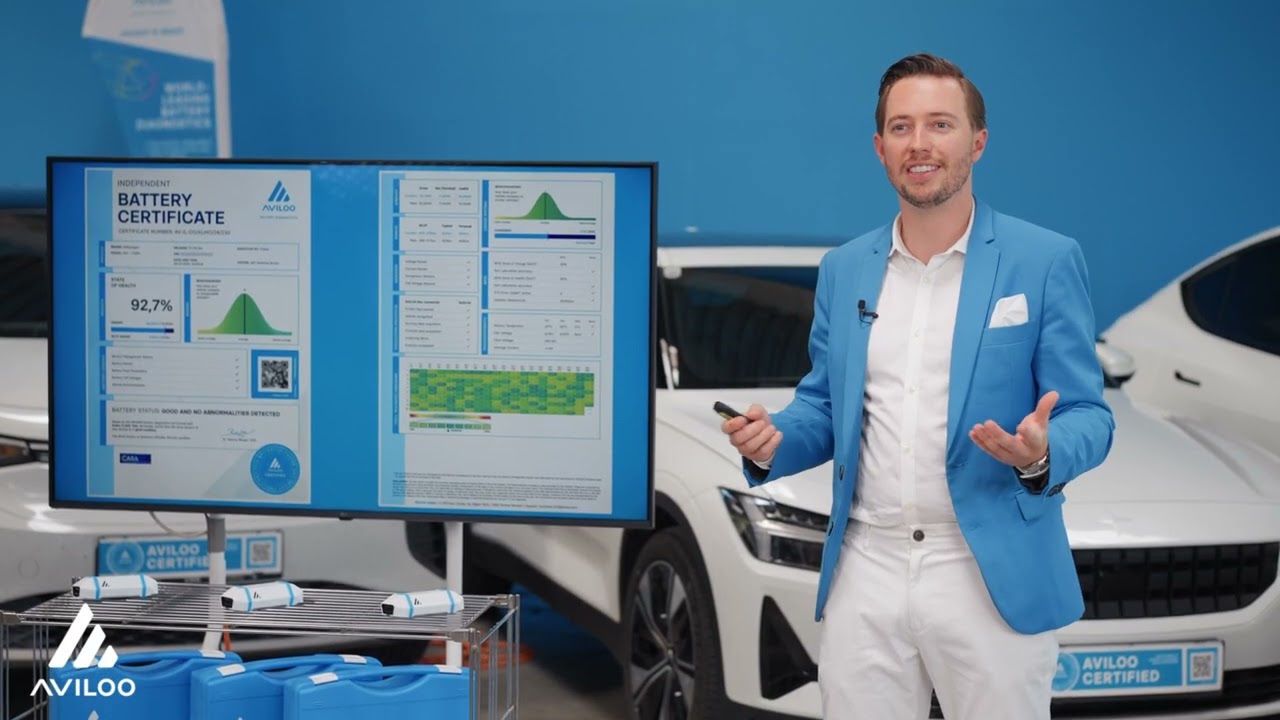 AVILOO Remarketing Show - die Vorteile eines unabh&auml;ngigen Batteriezertifikats