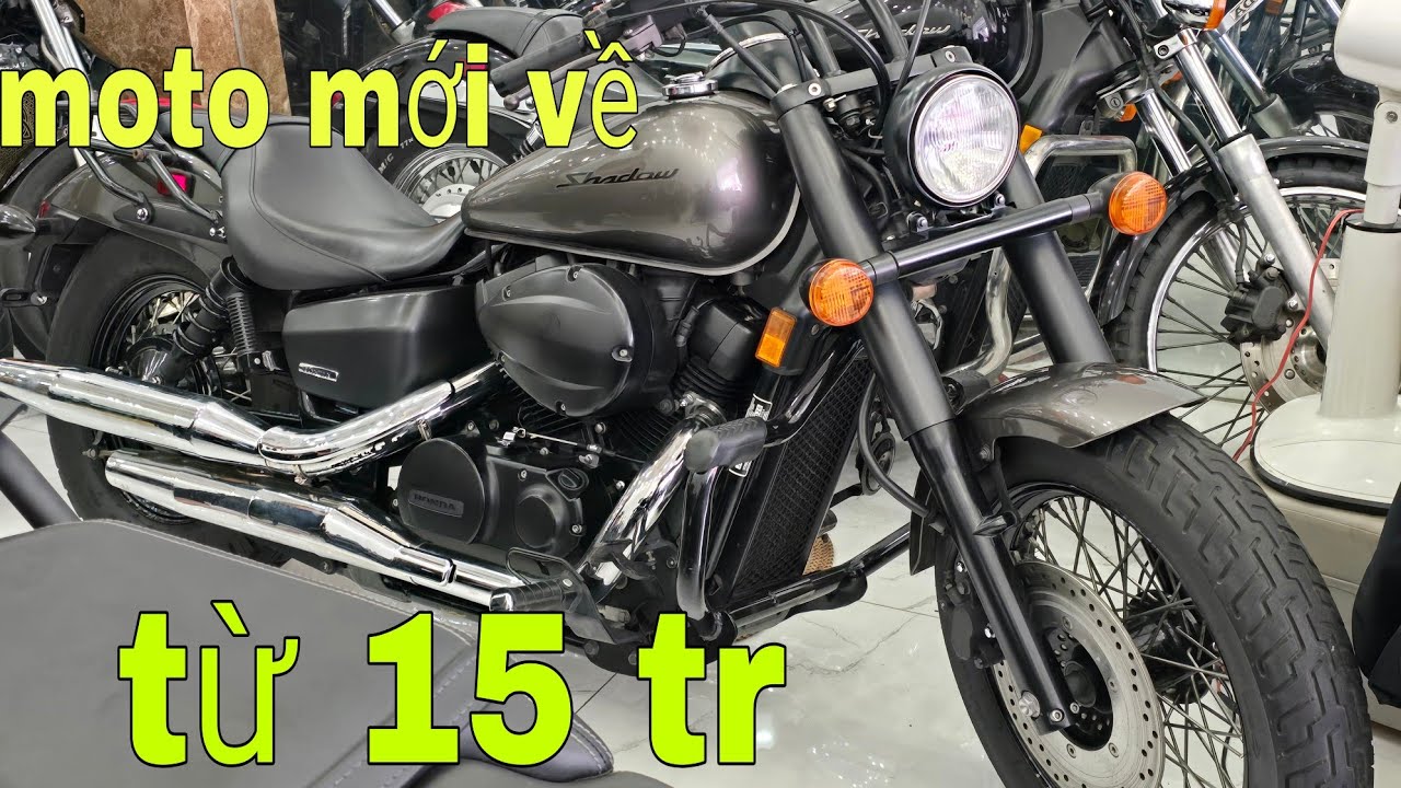 Mới về moto cổ điển xe mini 15 tr đủ loại rebel Classic Honda Shadow | Mỹ motor 