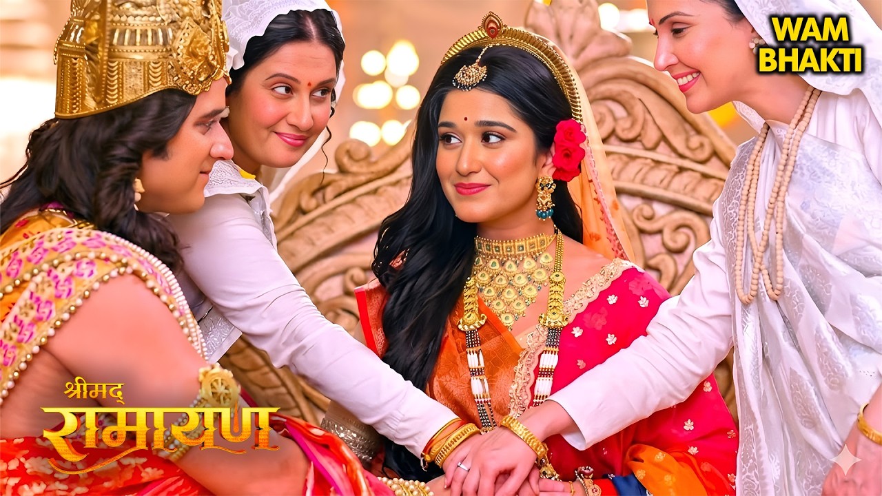 माता सीता की गोदभराई का उत्सव 🌸 | Best Of Shrimad Ramayan | #रामायण