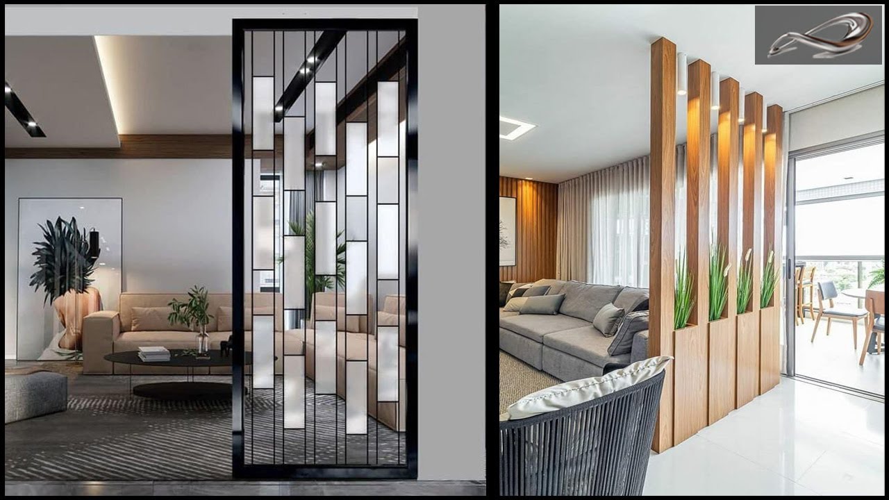 Modern Living Room Partition Design 2022 | Room Divider | Separator design for Drawing room |  I.A.S