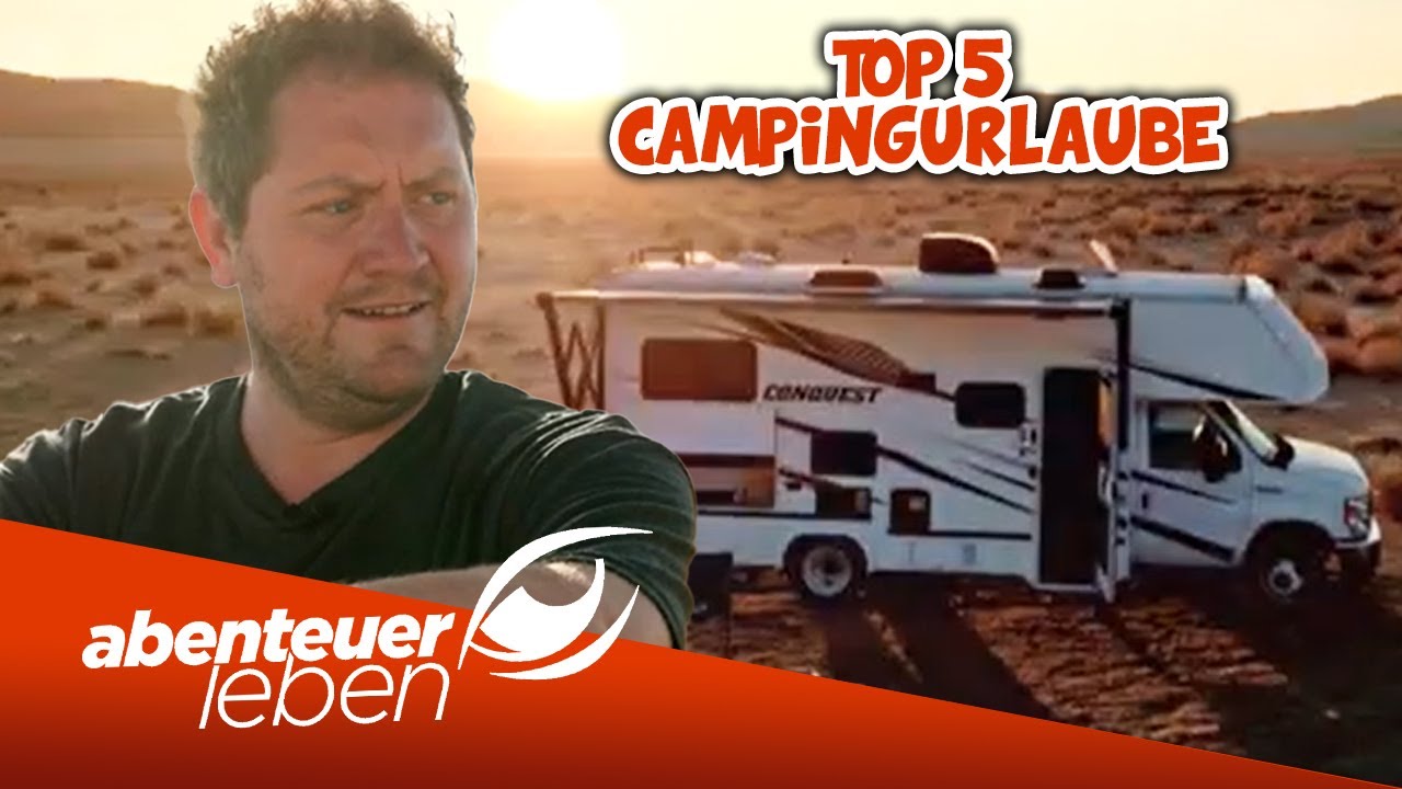 Urlaub in der NATUR 🏕️ Die Top 5 Campingurlaube 2025! | Abenteuer Leben