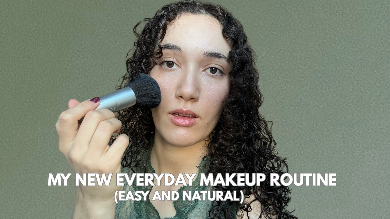 under 10min ''no makeup'' makeup routine | for beginners, easy, dewy glow