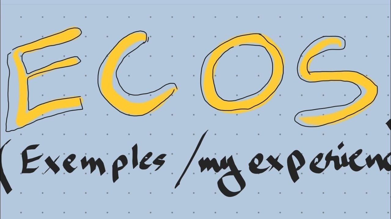 ✅ GUIDE COMPLET de  ECOS  en Algérie ( What I wish I knew about ecos )