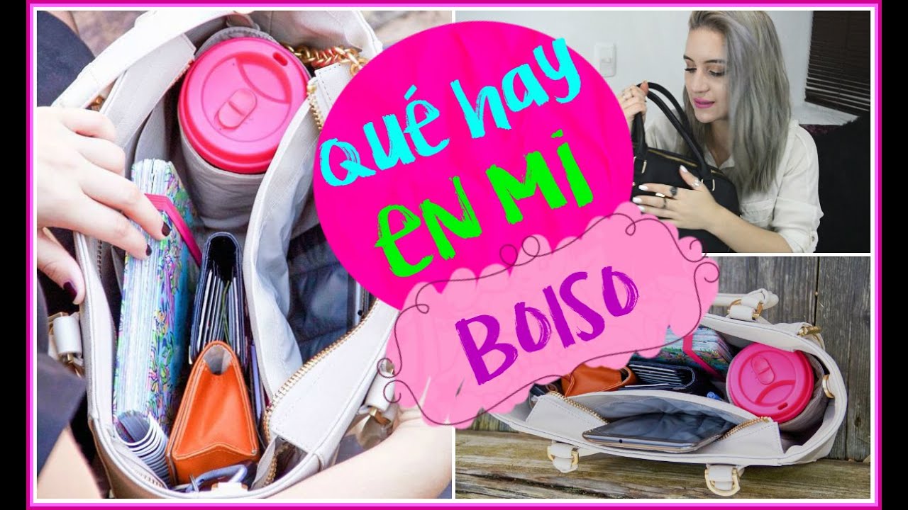 ¿Qué hay en mi bolso? ❤ -Maríafernandamv