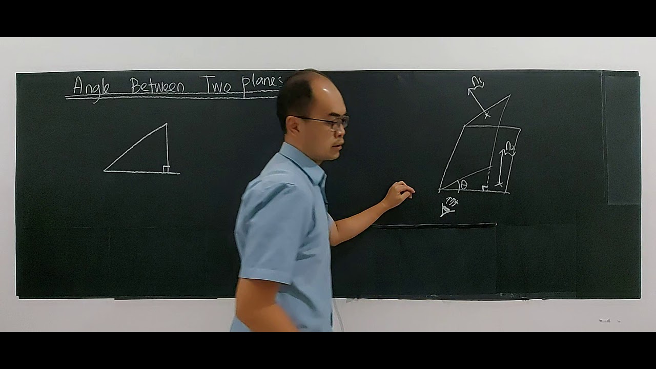 Angle Between Two Planes 1  (STPM/Pre-U)